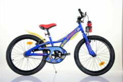 Dino Sonic Kids 20" Wheel Bike - Blue/Yellow