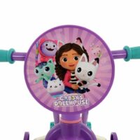 Gabby's Dollhouse 2-in-1 10" Training Bike - Purple - Image 5