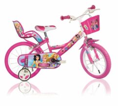 Dino Princess Kids 14" Wheel Bike - Pink