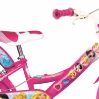 Dino Princess Kids 16" Wheel Bike - Pink - Image 5