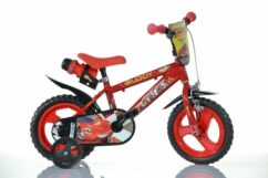 Dino Cars Kids 12" Wheel Bike - Red