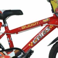 Dino Cars Kids 14" Wheel Bike - Red - Image 3