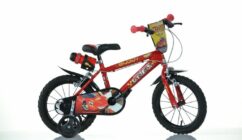 Dino Cars Kids 14" Wheel Bike - Red