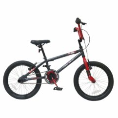 Zombie Plague Boys BMX Bike 18" Wheel - Black/Red
