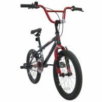 Zombie Plague Boys BMX Bike 18" Wheel - Black/Red - Image 2