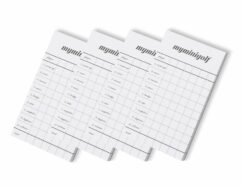 My Mini Golf Set Score Pads - Crazy Golf