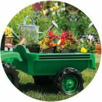 Dolu Ranchero Tractor Pedal Operated with Trailer & Excavator - Image 4