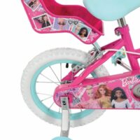 Barbie 14in Kids Bike - Pink - Image 9