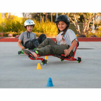 Ezyroller Classic Ride-On with LED Wheels - Pink - Image 2