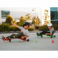 Ezyroller Classic Ride-On with LED Wheels - Green - Image 3
