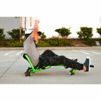 Ezyroller Classic Ride-On with LED Wheels - Green - Image 4