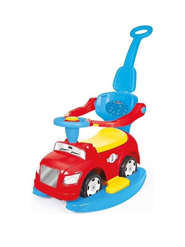 Dolu Toddler Step Car 4 In 1, Ride On Rocking Toy Walker - 1 Year+