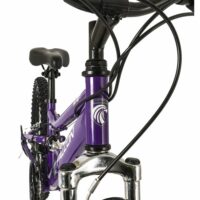 Falcon Siren Girls Full Suspension Mountain Bike 24" - Purple - Image 6