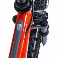Falcon Neutron 24" Boys Full Suspension Mountain Bike - Red - Image 7