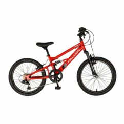 Falcon Cobalt Bike 20" Kids Full Suspension Mountain - Red