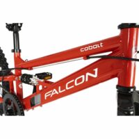 Falcon Cobalt Bike 20" Kids Full Suspension Mountain - Red - Image 4