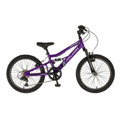 Falcon Moonstone 20" Kids Girls Full Suspension Mountain Bike - Purple