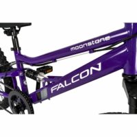 Falcon Moonstone 20" Kids Girls Full Suspension Mountain Bike - Purple - Image 4