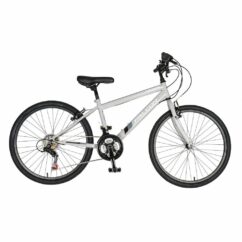 Falcon Cyclone 24" Kids Boys Rigid Mountain Bike - Grey