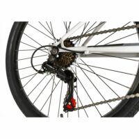 Falcon Cyclone 24" Kids Boys Rigid Mountain Bike - Grey - Image 3