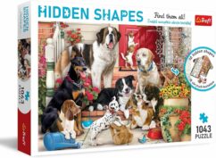 Trefl Doggy Fun Puzzle Adult 10 Hidden Shapes - 1043 Pieces