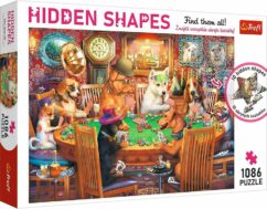 Trefl Game Night Puzzle Adult 10 Hidden Shapes - 1086 Pieces