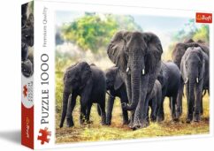 Trefl African Elephants Puzzle Adults - 1000 Pieces