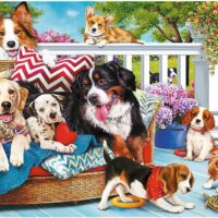 Trefl Doggy Love Puzzle Adults - 1000 Pieces - Image 2