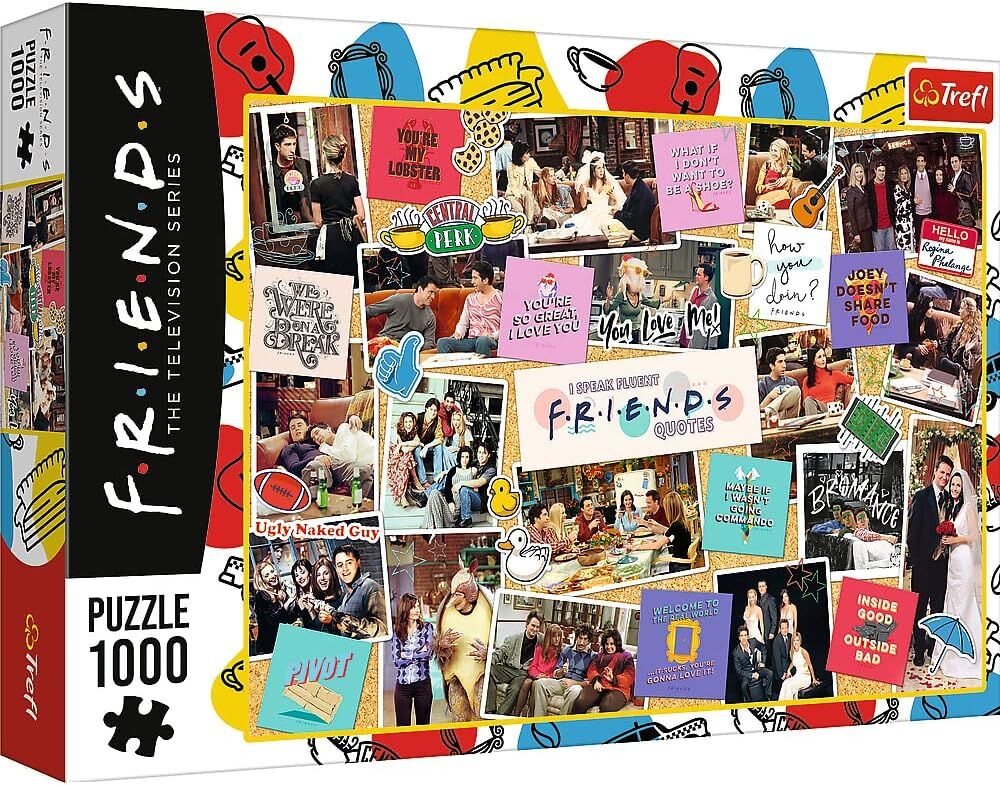 Trefl Friends Best Moments Puzzle Adults - 1000 Pieces