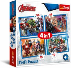 Trefl Marvel The Avengers Puzzle - 4in1