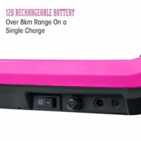 Xootz Element Junior Folding Electric Scooter Ride On, 12V - Pink - Image 9