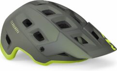 MET Terranova MTB Helmet - Grey/Lime