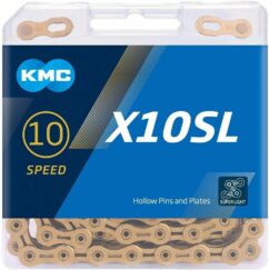 KMC X10SL TI-N 10 Speed Chain - Gold