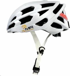 Mymfi Unisex Adult Lumex Start Smart Cycle Helmet 55-58cm - White