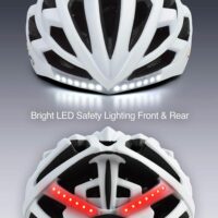 Mymfi Unisex Adult Lumex Start Smart Cycle Helmet 55-58cm - White - Image 4