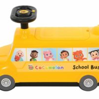 Cocomelon School Bus Ride On - Yellow - Image 4