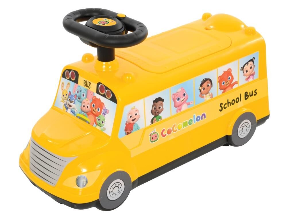 Cocomelon School Bus Ride On - Yellow