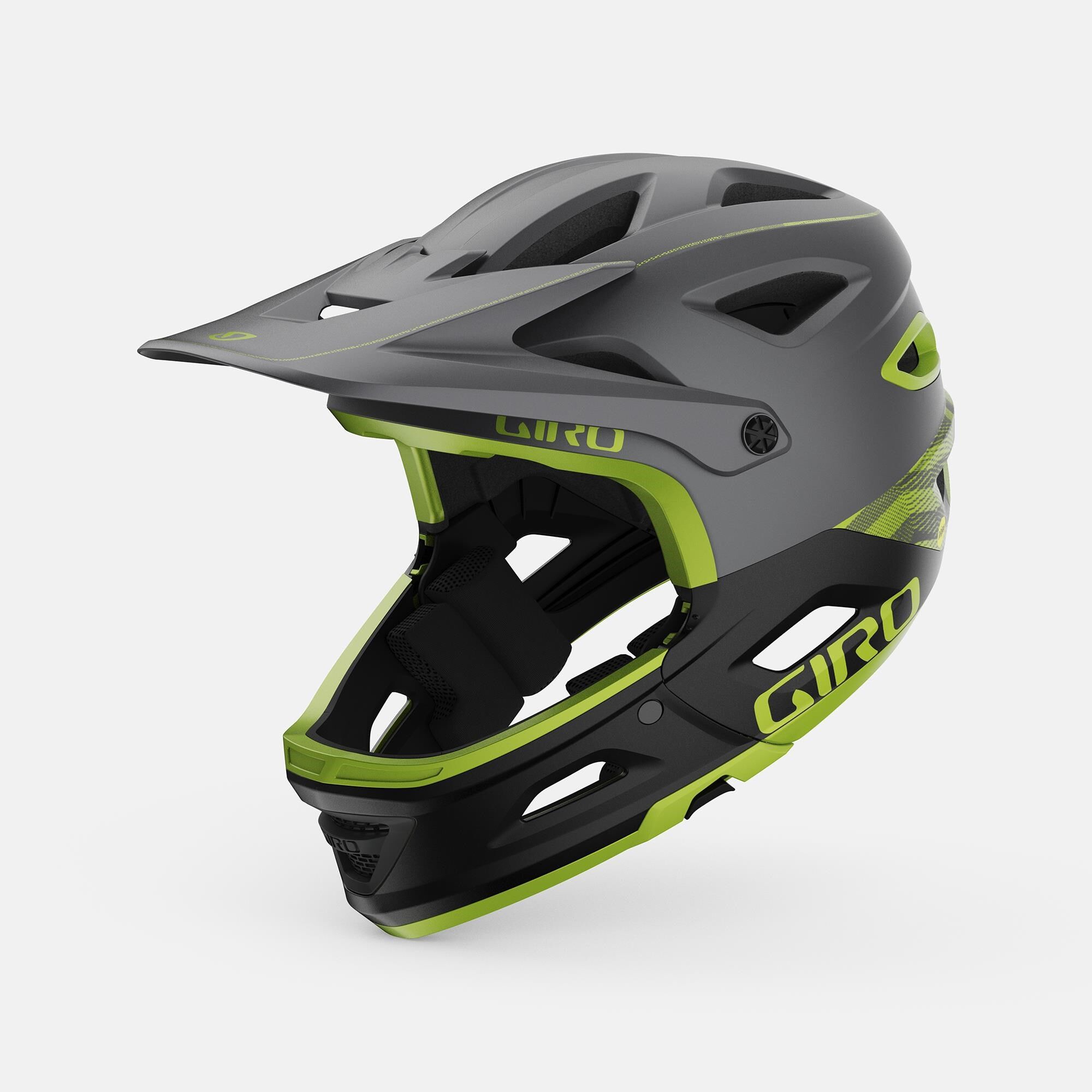 Giro Switchblade MIPS Mountain Bike Helmet - Black/Lime