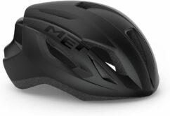MET Strale Road Helmet Medium - Matt Black
