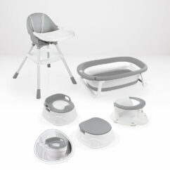 Dolu 6 In 1 Baby Set - White/Grey