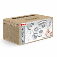 Dolu 6 In 1 Baby Set - White/Grey - Image 2