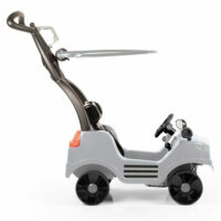 Dolu Baby Evolution Car Ride On - Grey - Image 2