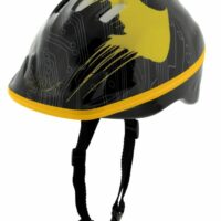 Batman Kids Safety Helmet 52-56cm - Black/Yellow - Image 3