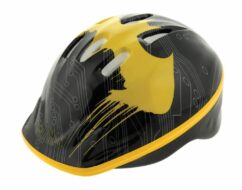 Batman Kids Safety Helmet 52-56cm - Black/Yellow