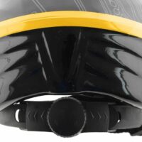 Batman Kids Safety Helmet 52-56cm - Black/Yellow - Image 8