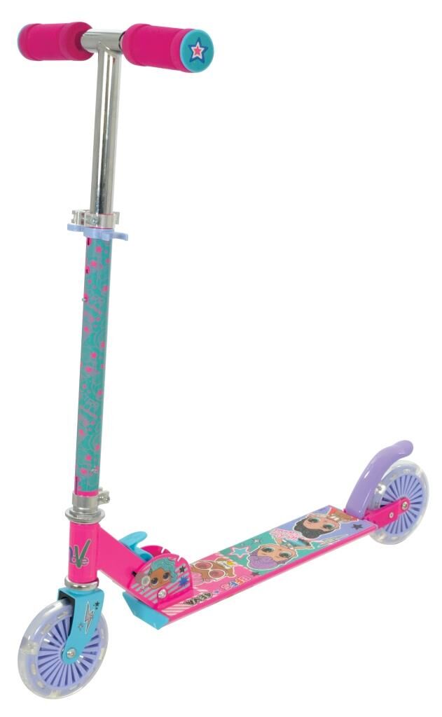 LOL Surprise Folding Inline Scooter with Light Up Wheels