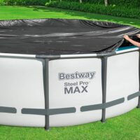 Bestway 15ft Round Pool Cover - Image 4