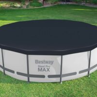 Bestway 15ft Round Pool Cover - Image 2