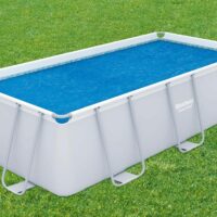 Bestway Rectangle Swimming Pool Cover for 13 ft Pools - Image 2