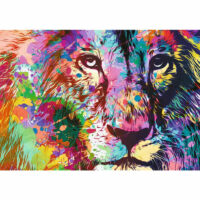 Trefl Colourful Lion Puzzle Adults - 1000 Pieces - Image 2